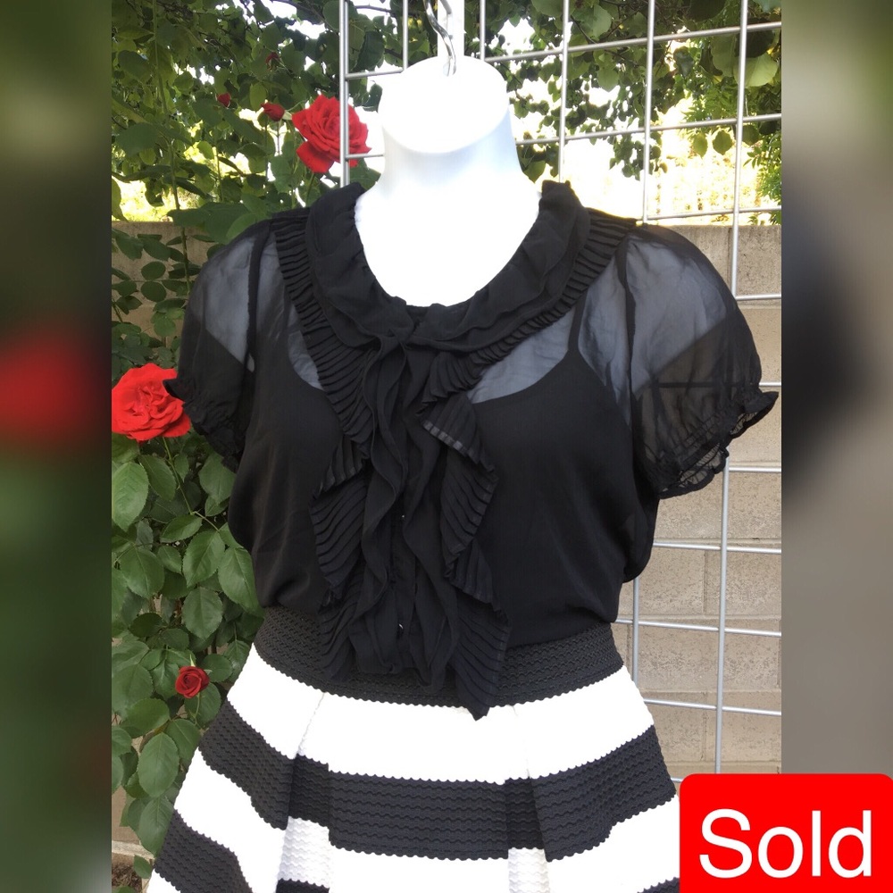 Sheer blouse